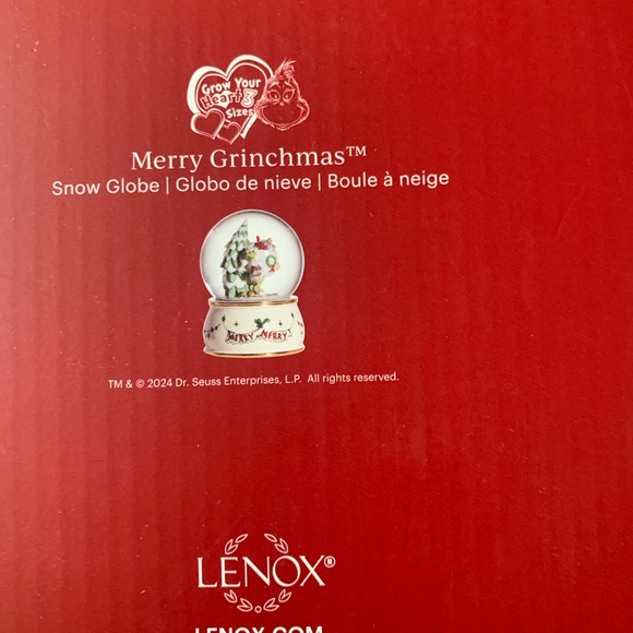 Lenox Grinch Snow Globe - Picture 6 of 8